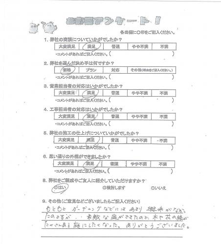 和歌山県和歌山市 T様