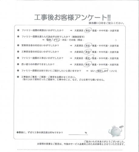 大阪府堺市南区 S様