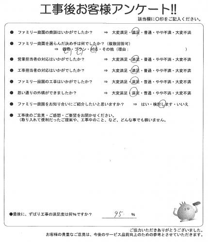 和歌山県和歌山市 T様
