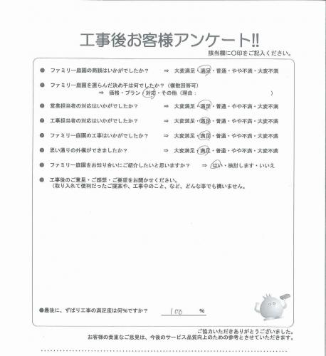 和歌山県和歌山市 F様