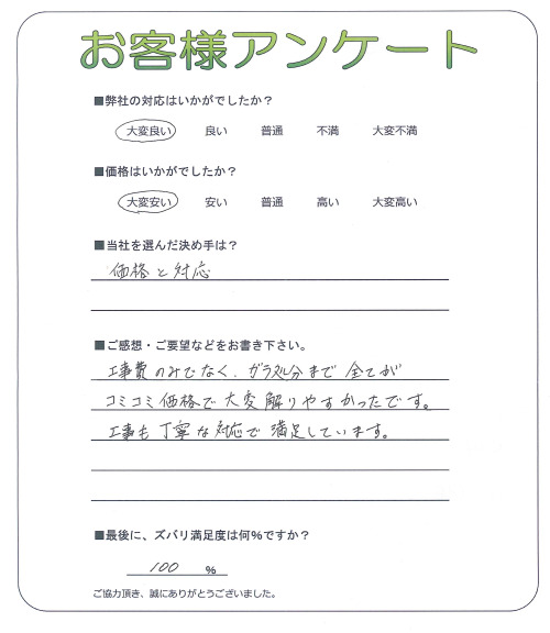 兵庫県姫路市 I様