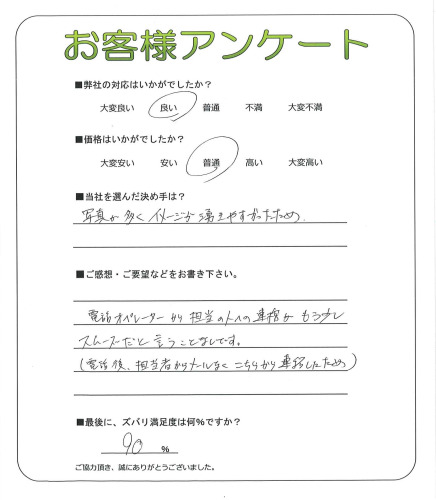 京都府京都市伏見区 S様