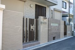 新築モダン外構