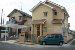 セミクローズ外構・南欧風 角地