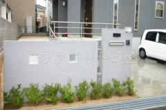 新築オープン外構