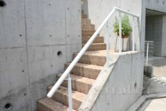 アプローチ階段 手すり