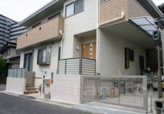 新築セミクローズ外構