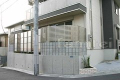 角地 境界目隠しフェンス 塀