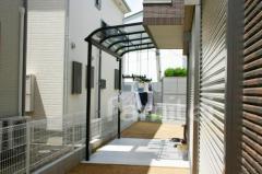 ベランダ竿掛け レギュラーテラス屋根1F