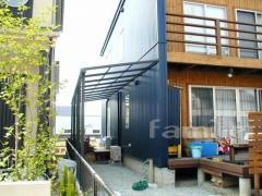 勝手口 テラス屋根 YKKヴェクター(ベクター)テラス1F F型フラット屋根