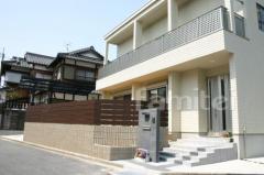 新築外構 セミクローズ