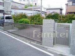 リフォーム外構 目かくしフェンス
