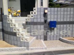 RC風化粧ブロック 東洋工業ソリッドストーン スクリーンブロック