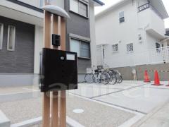 機能門柱 角柱:TOEXデザイナーズパーツ / 郵便受け オンリーワン ヴァリオスキン