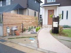 目隠し板塀フェンス