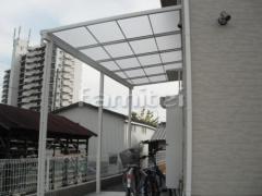 台形特殊加工 フラットテラス屋根1階