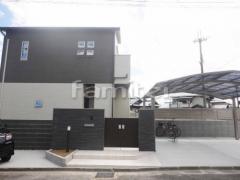 新築セミクローズ外構