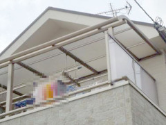 ベランダ屋根2階 レギュラーテラス屋根