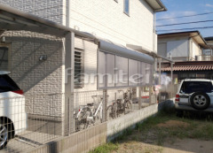 ヴェクターテラス屋根1階+目隠しフェンス