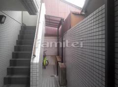 サンクテラス屋根1階用+既存テラス屋根