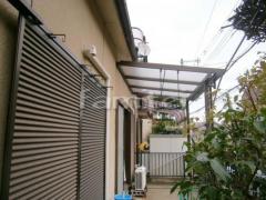 木製調テラス屋根 三協ナチュレ1階