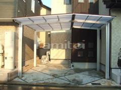 カーポート LIXILアーキフィット2台 M合掌