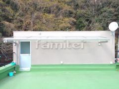 柱なしベランダ屋根 YKKヴェクターテラス2階
