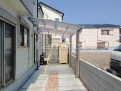 カーポート 土間コンクリート ベランダ屋根