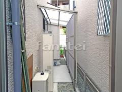 雨除け屋根 三協オイトック1階