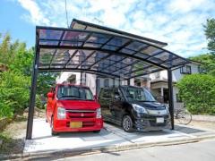 カーポート 土間コンクリート 洗濯干し屋根