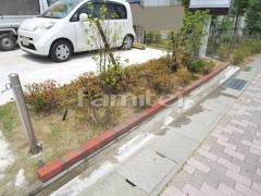 土留めレンガ ユニソン ウォールドユーロ 植栽手入れ