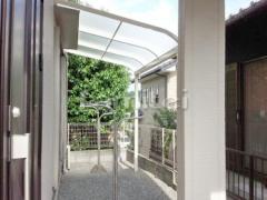 洗濯干し屋根 YKKヴェクターテラス1階