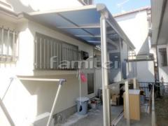 洗濯干し屋根 YKKヴェクターテラス1階 目隠しパネル