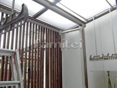 ベランダ屋根 フラットテラス2階