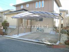 ガレージまわり 駐車場屋根 土間コンクリート