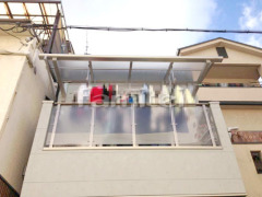 柱なしベランダ屋根 YKKヴェクターテラス2階
