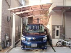 カーポート YKKレイナポート1台 自転車バイク屋根 レイナポートRE