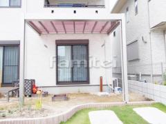 雨除け屋根 YKKリレーリアテラス1階