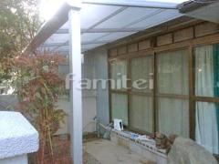 洗濯干し屋根 三協メニーウェルテラス1階・2階