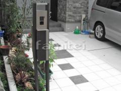 新築シンプル オープン外構