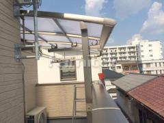 ベランダ屋根 LIXILパワーアルファ3階 積雪30cm対応