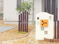 新築ナチュラル オープン外構