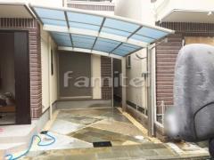 カーポート プライスポート1台 ベランダ屋根 フラットテラス2階