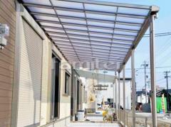 雨除け屋根 フラットテラス1階