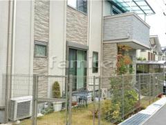 境界フェンス塀 勝手口門扉 ベランダ屋根
