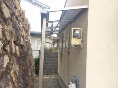 雨除け屋根 フラットテラス1階