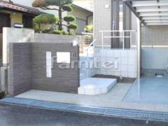新築シンプル オープン外構