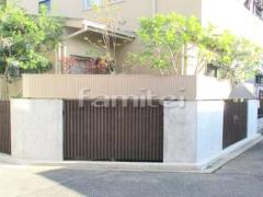 目隠しフェンス塀 LIXILプレスタ6型 植樹枡