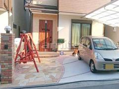 新築ナチュラル オープン外構