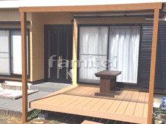 フル木製調雨除け屋根 TAKASHOシンプルスタイルテラス1階